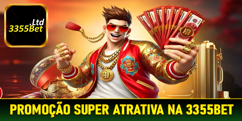 Muitas promoções super atrativas na 3355Bet